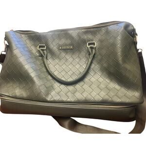 Ellen Tracy Olive Green Travel Duffel Bag